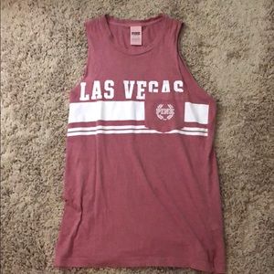 pink tank top , size - small